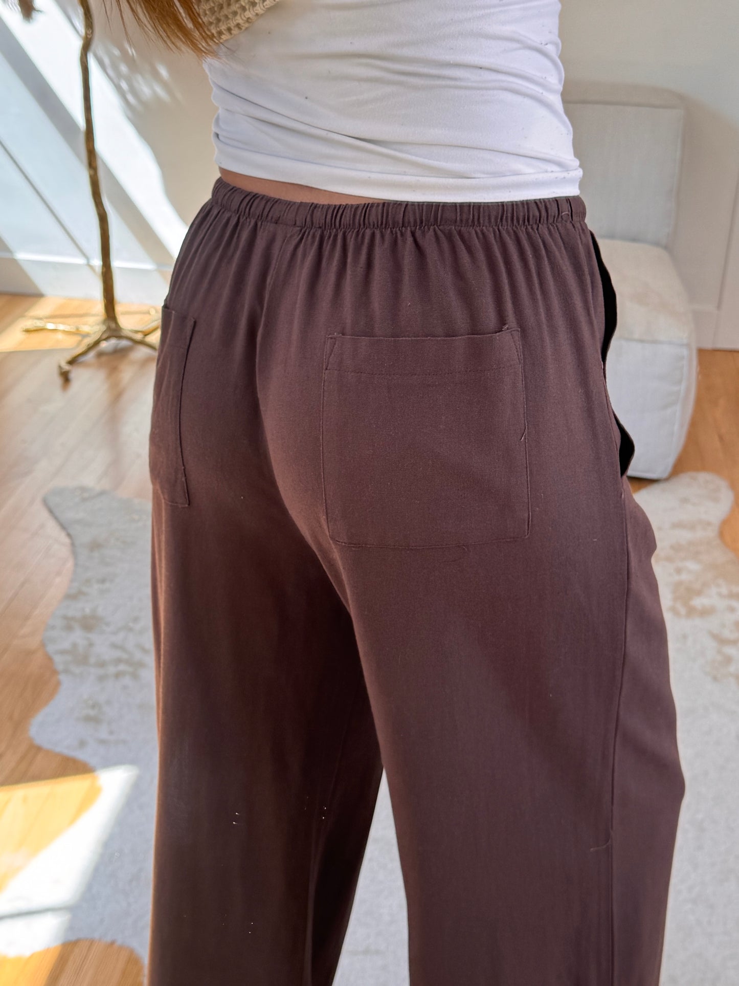 Coconut Linen Pants