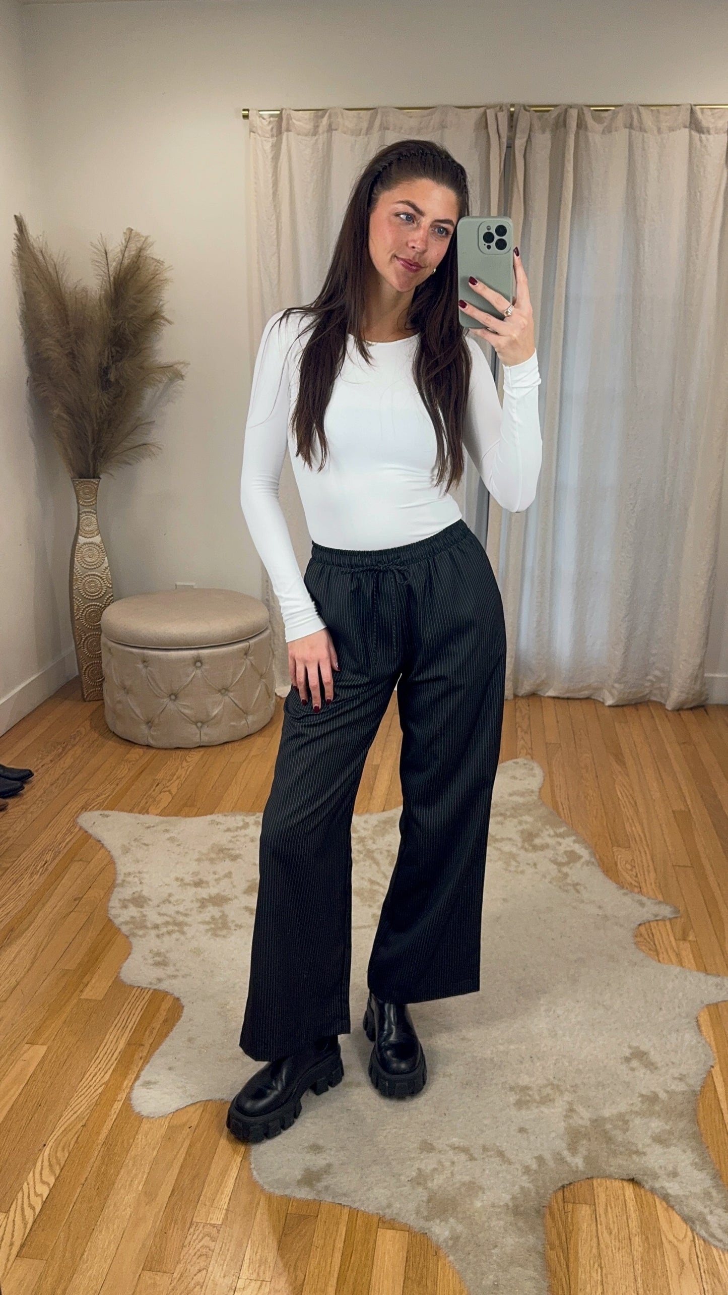 Pinstripe Pants