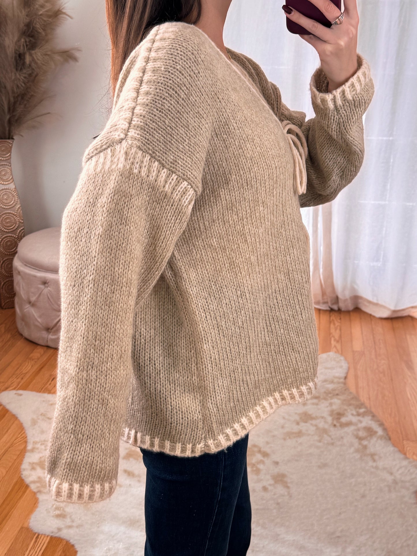 Cross My Heart Sweater