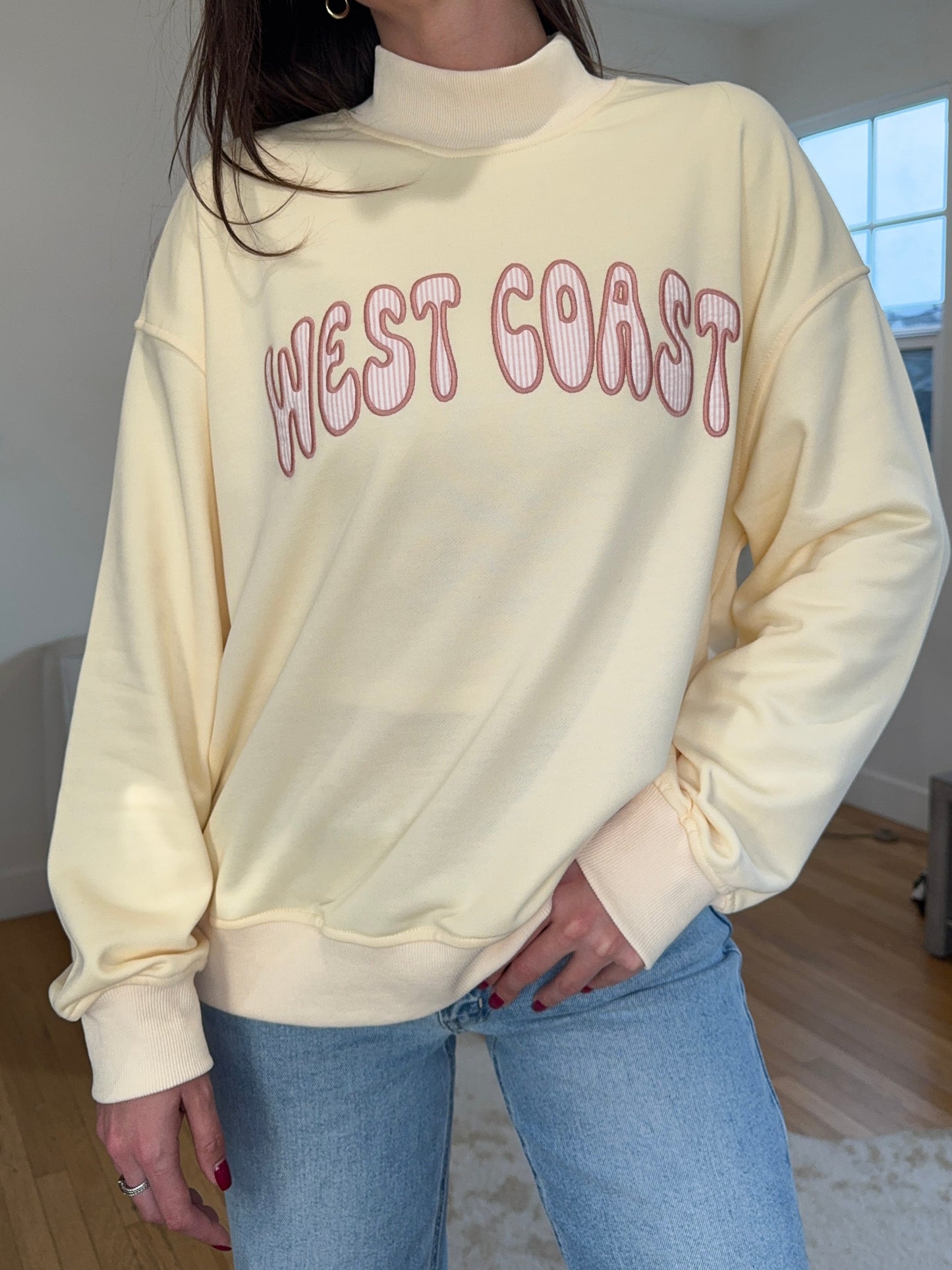 West Coast Mock Neck