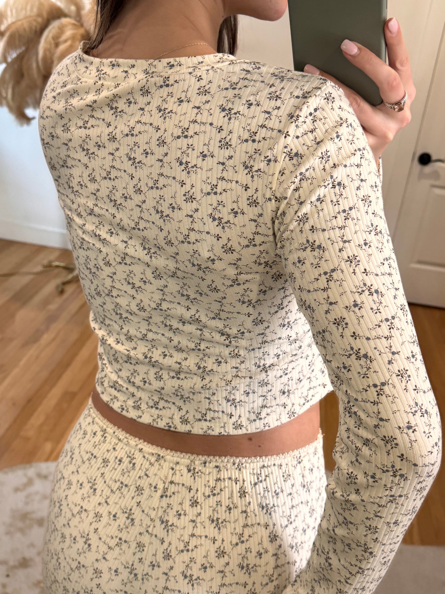 Banana Pancakes Long Sleeve Top