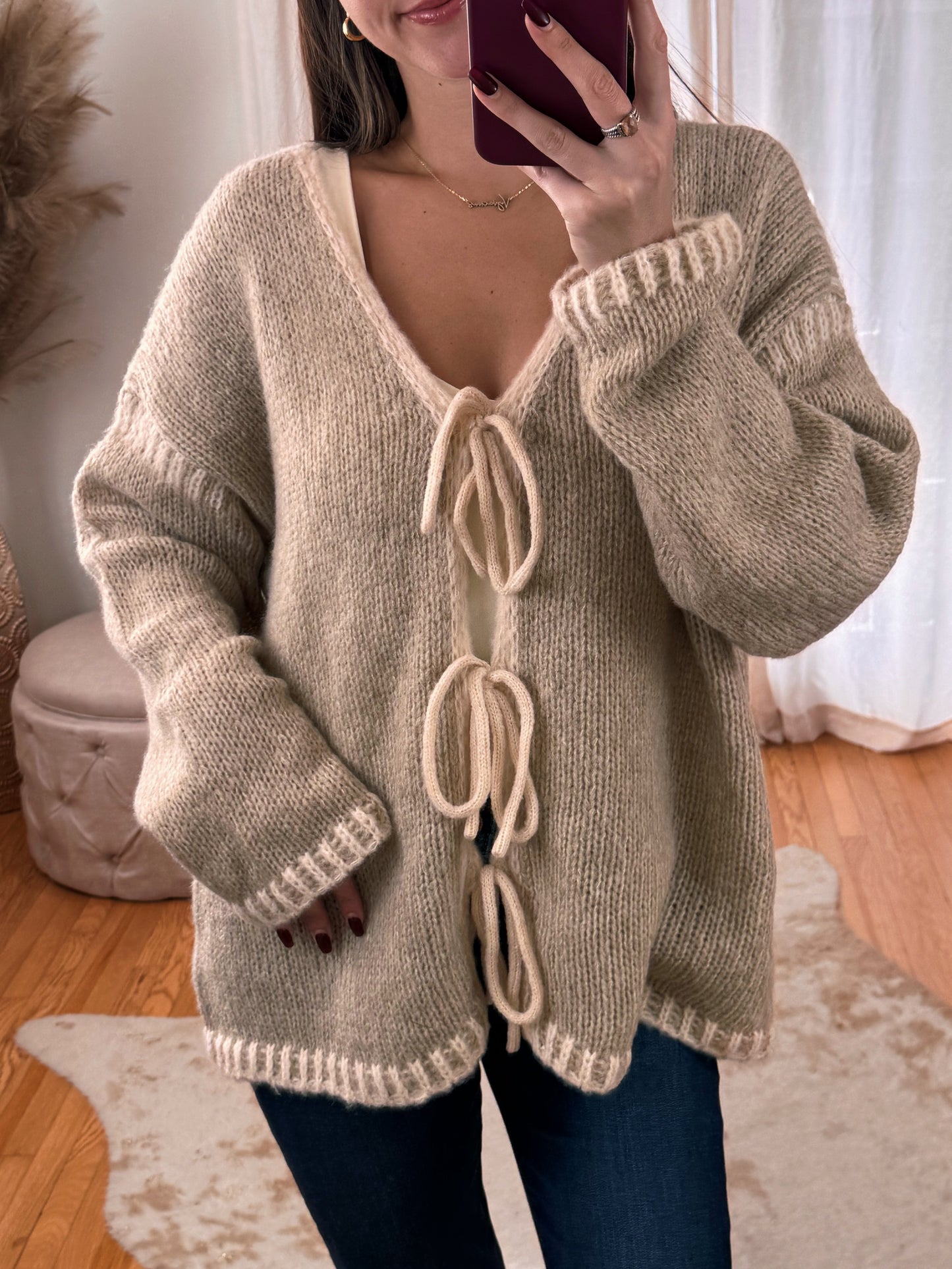 Cross My Heart Sweater