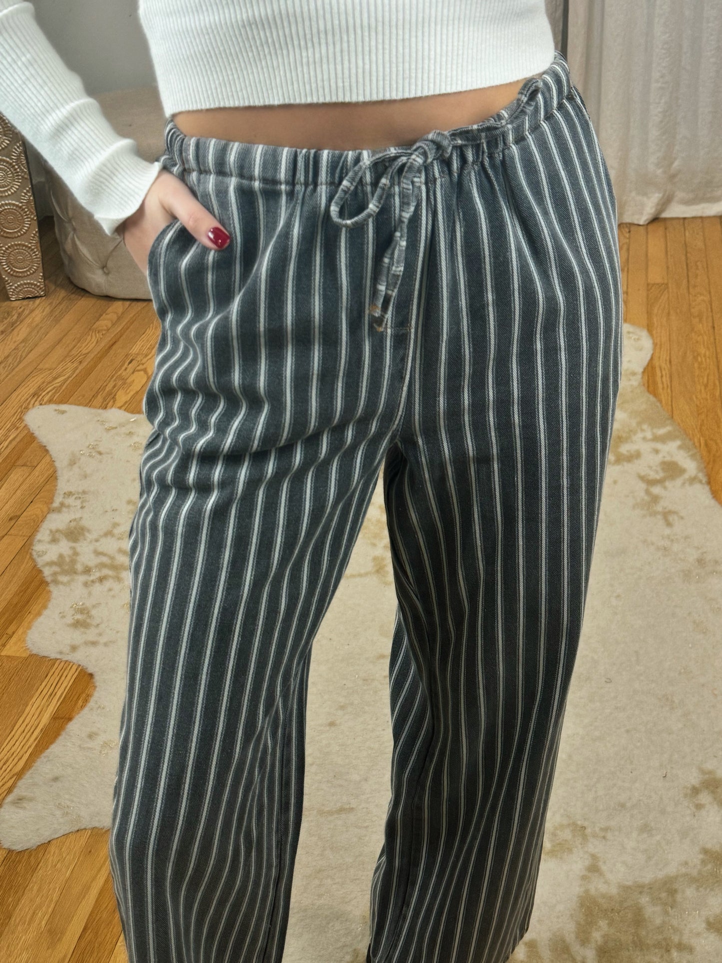 Pinstripe Fancy Pants