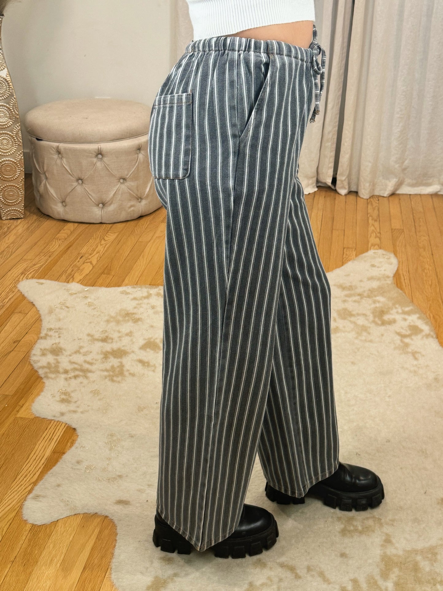 Pinstripe Fancy Pants