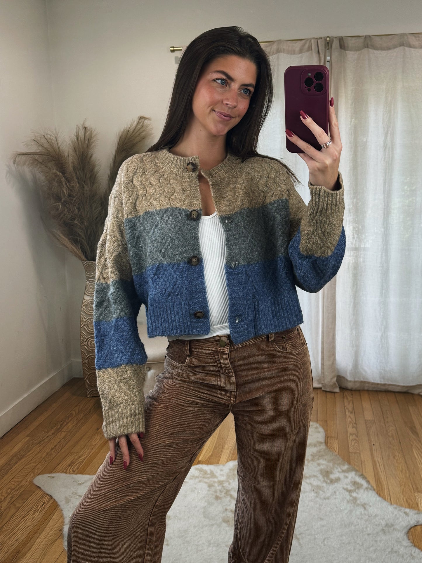 Blueberry Muffin Cardigan