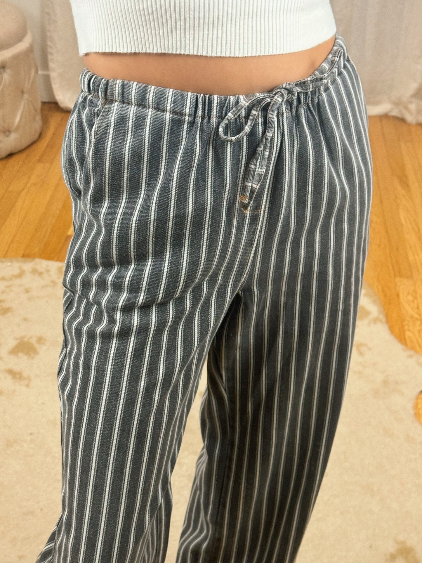 Pinstripe Fancy Pants