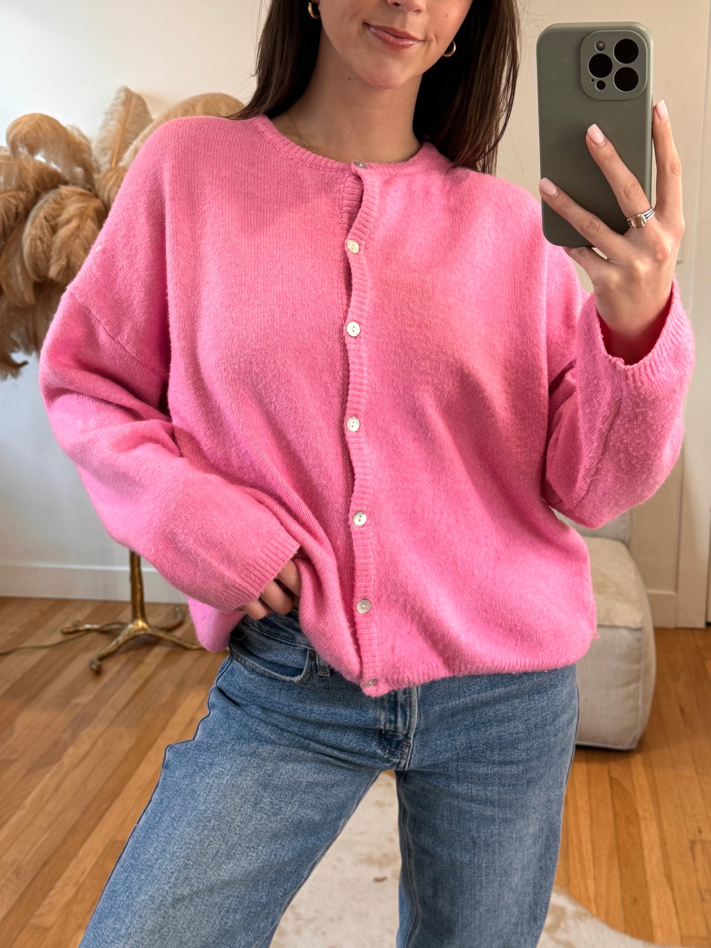 Bubblegum Cardigan