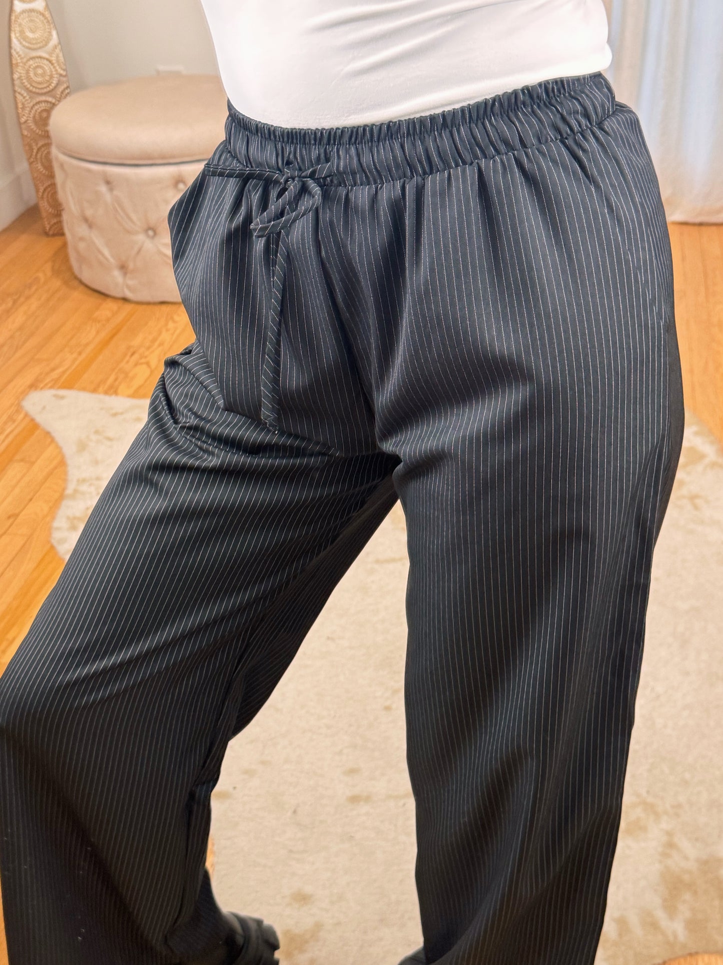 Pinstripe Pants