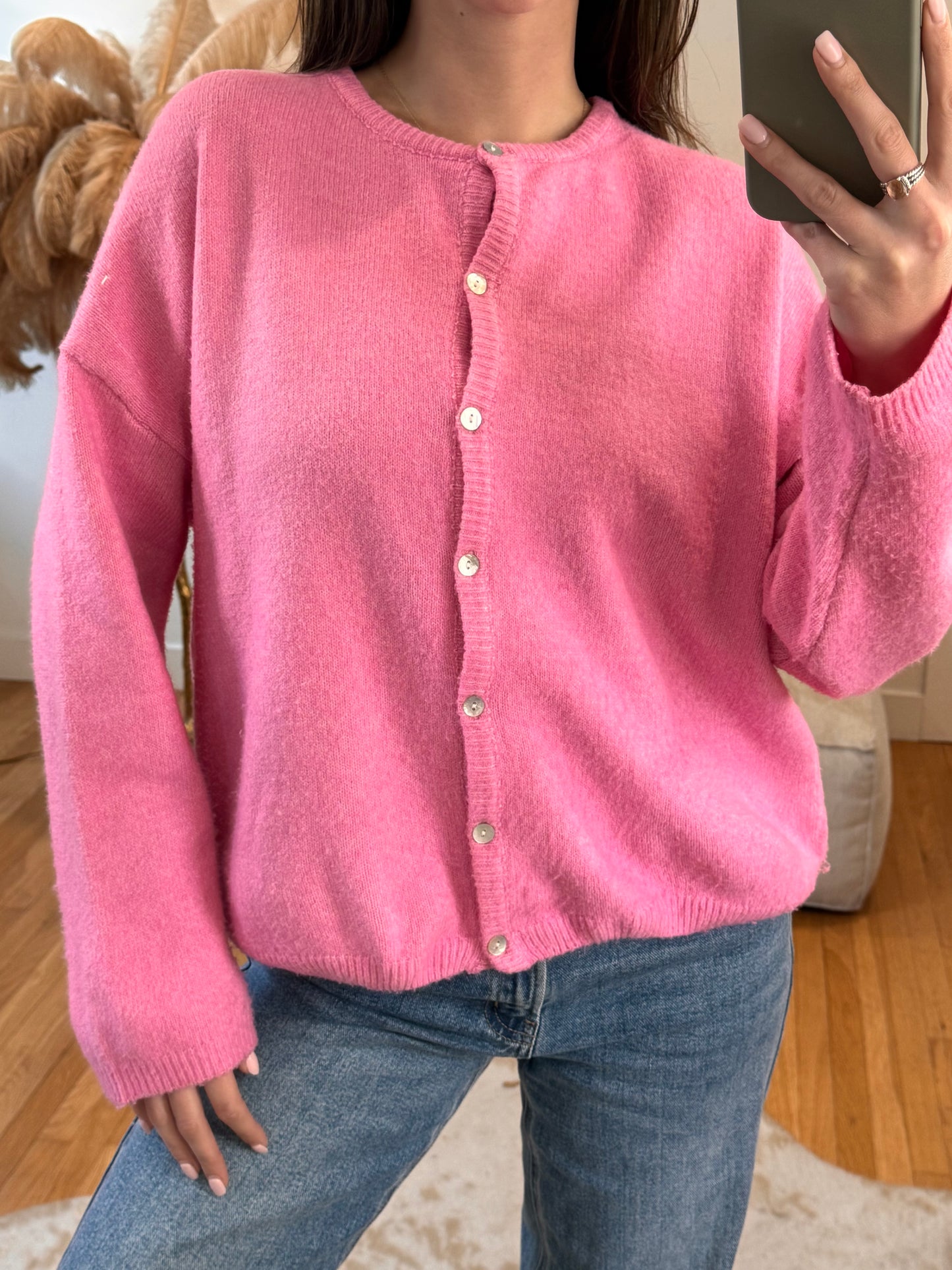 Bubblegum Cardigan