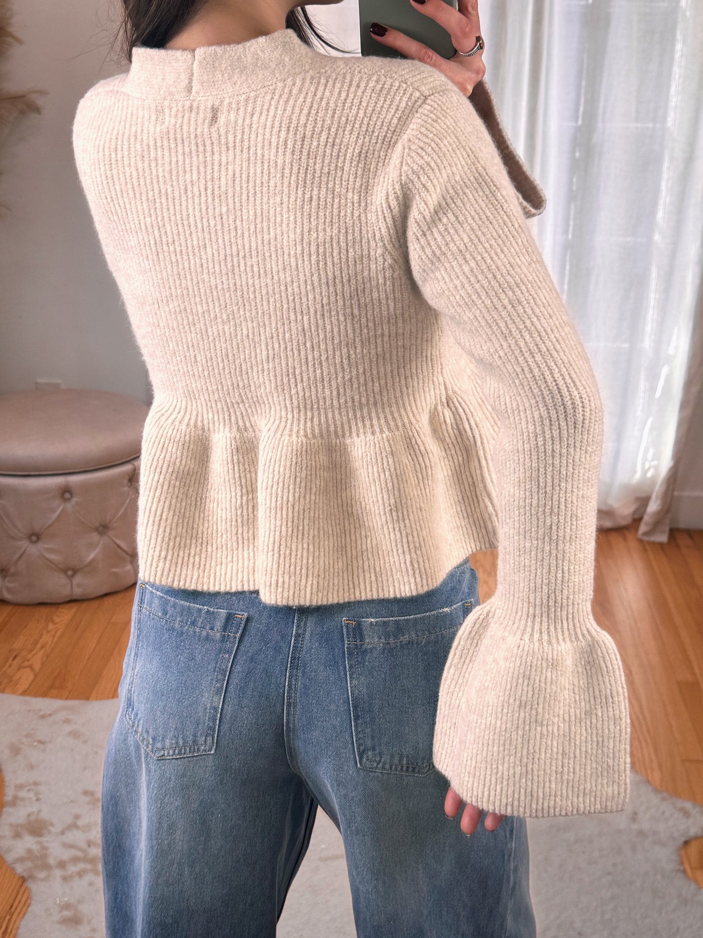 Toasty Peplum Sweater