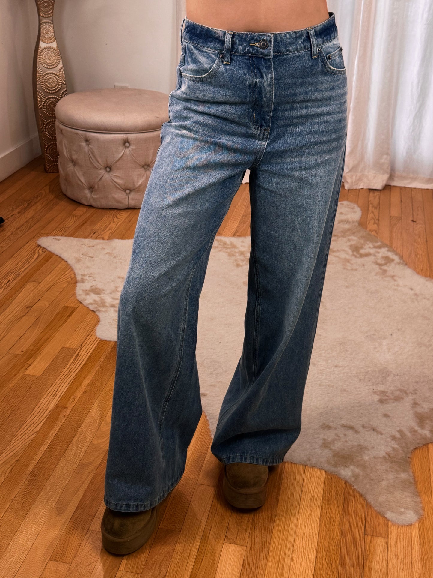 Hollywood Wide Leg Jeans