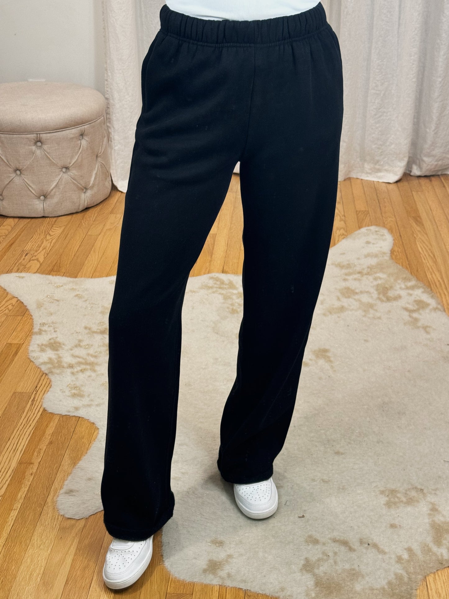 Comfort Wide Leg Sweatpants