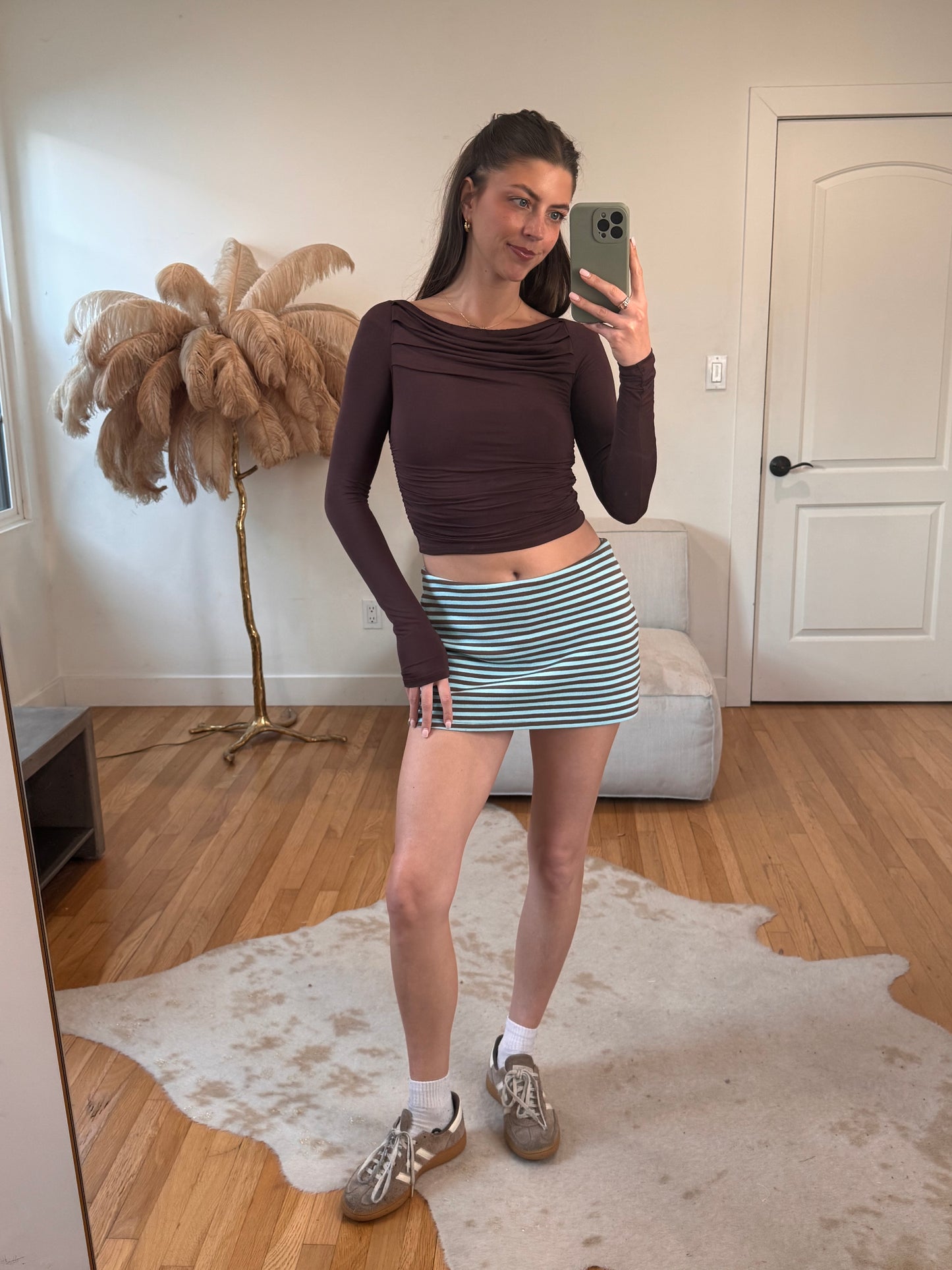 Mint Chip Mini Skort