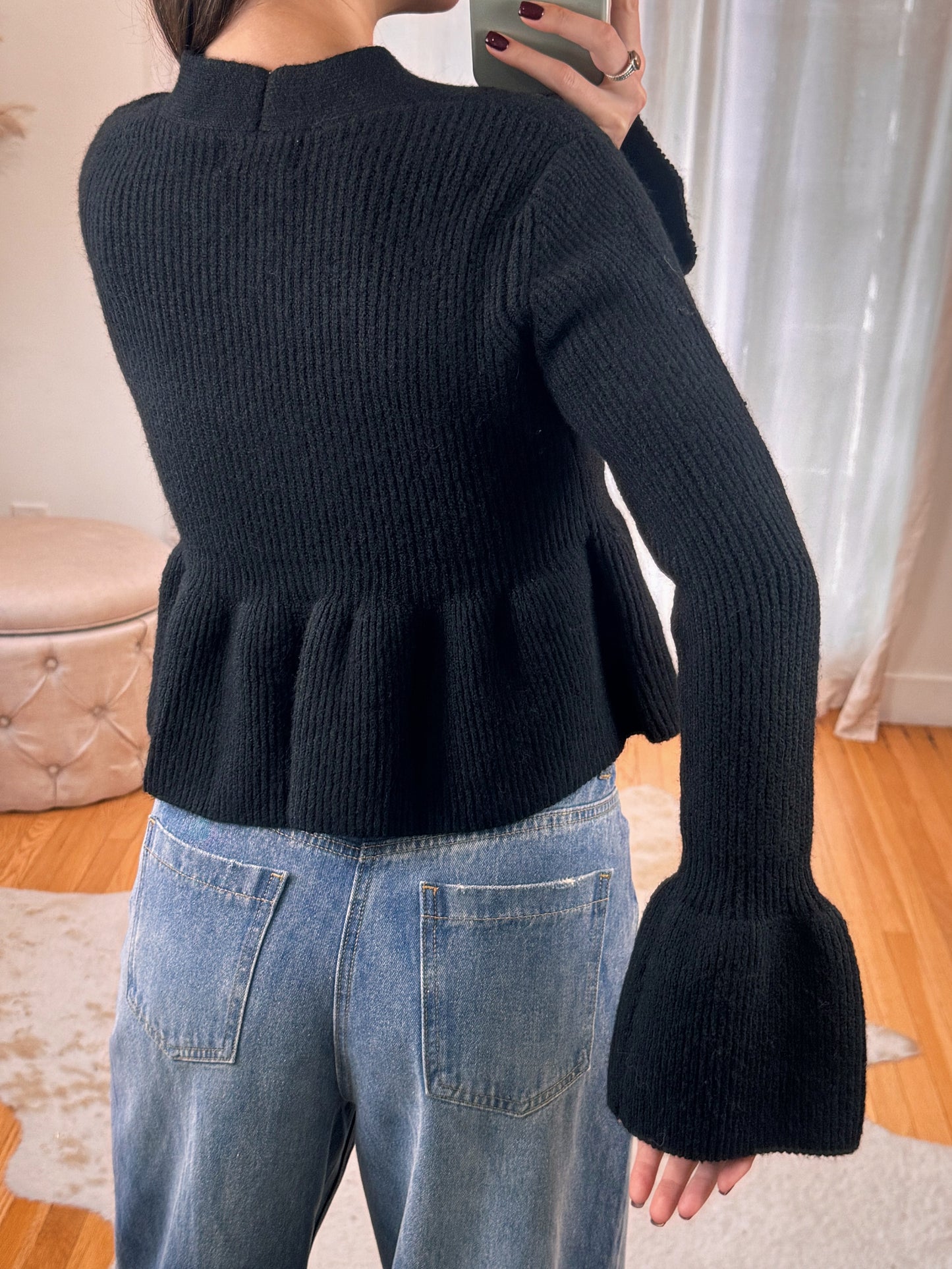 Toasty Peplum Sweater