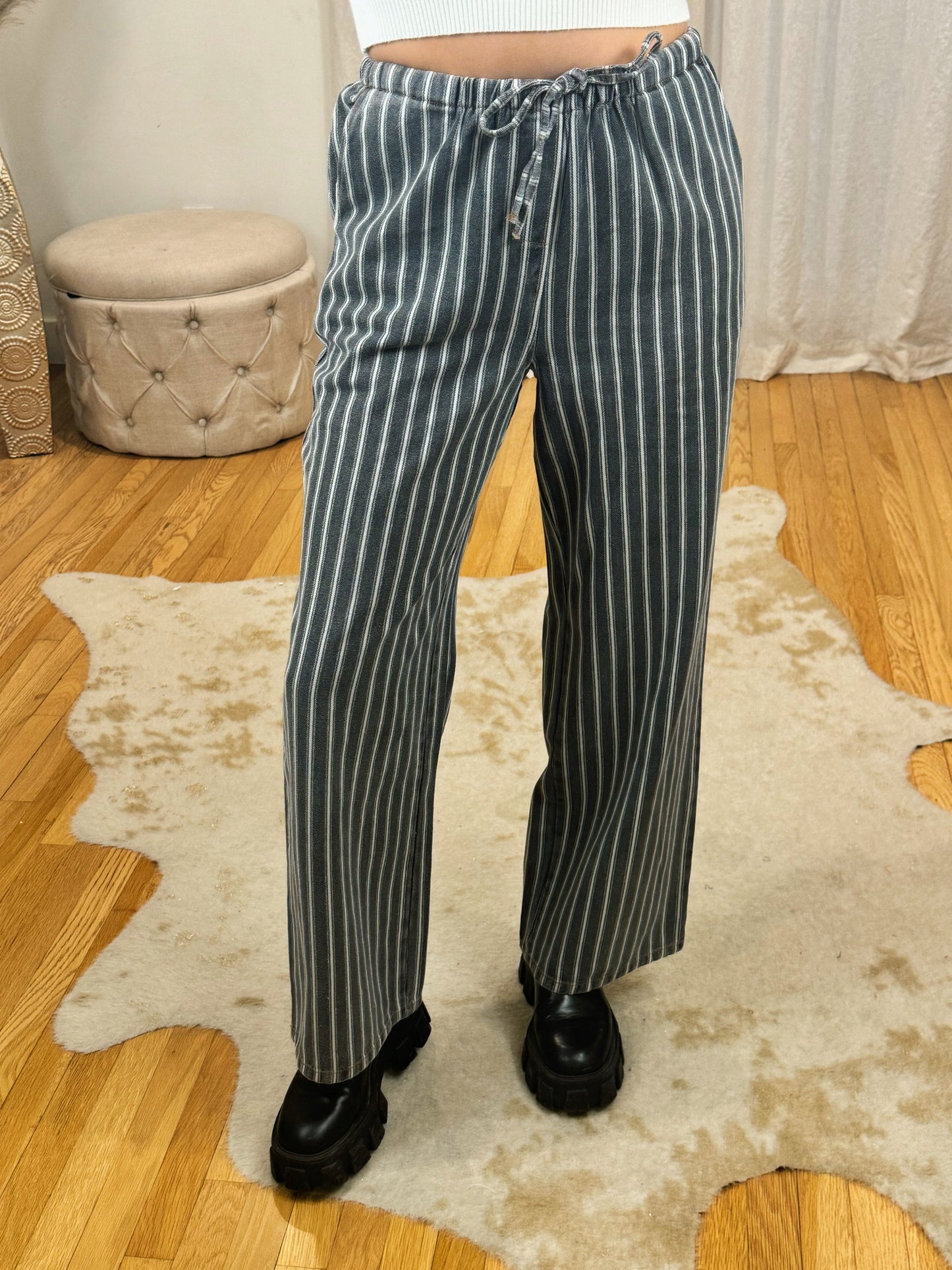 Pinstripe Fancy Pants