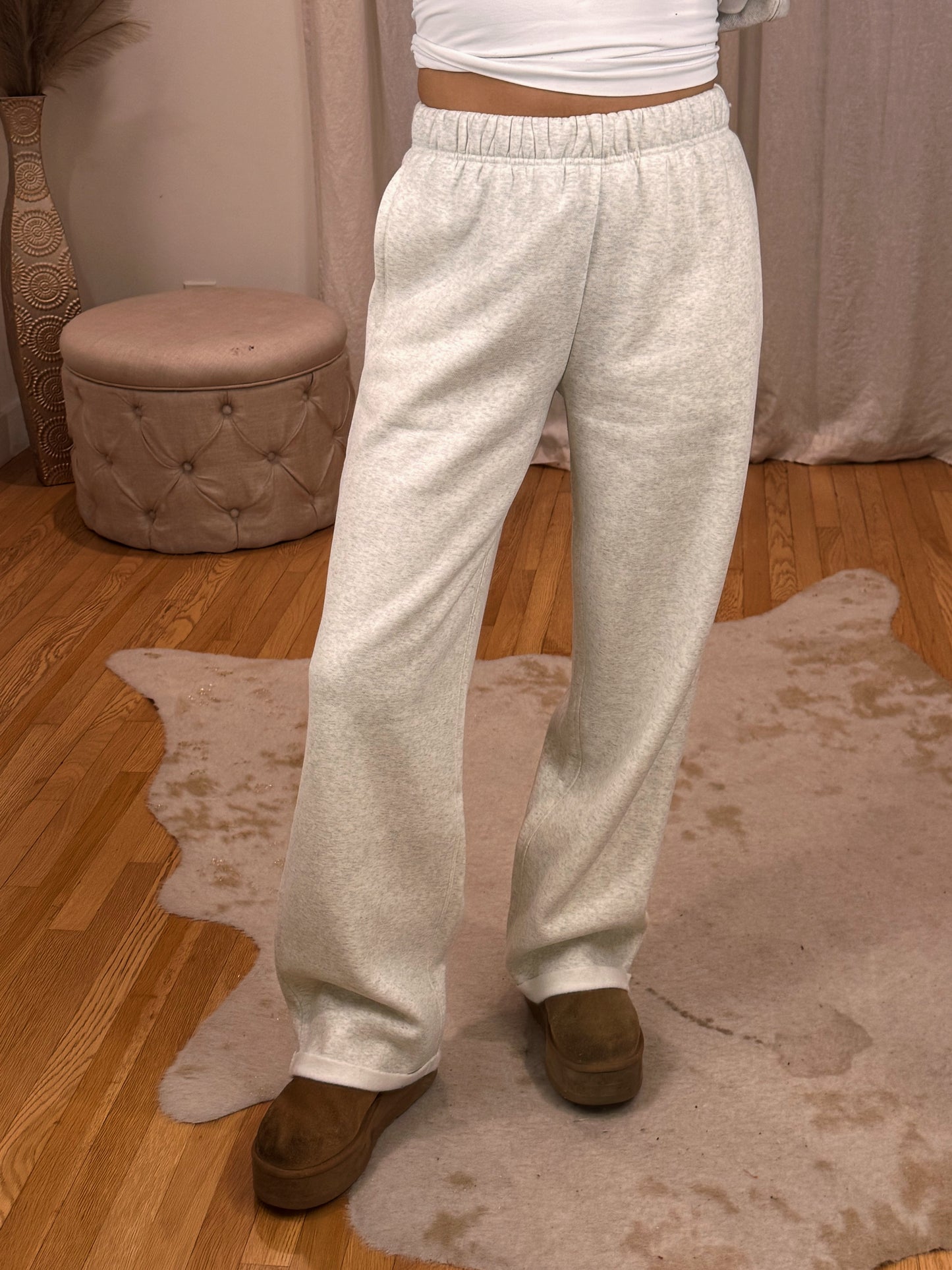 Comfort Wide Leg Sweatpants