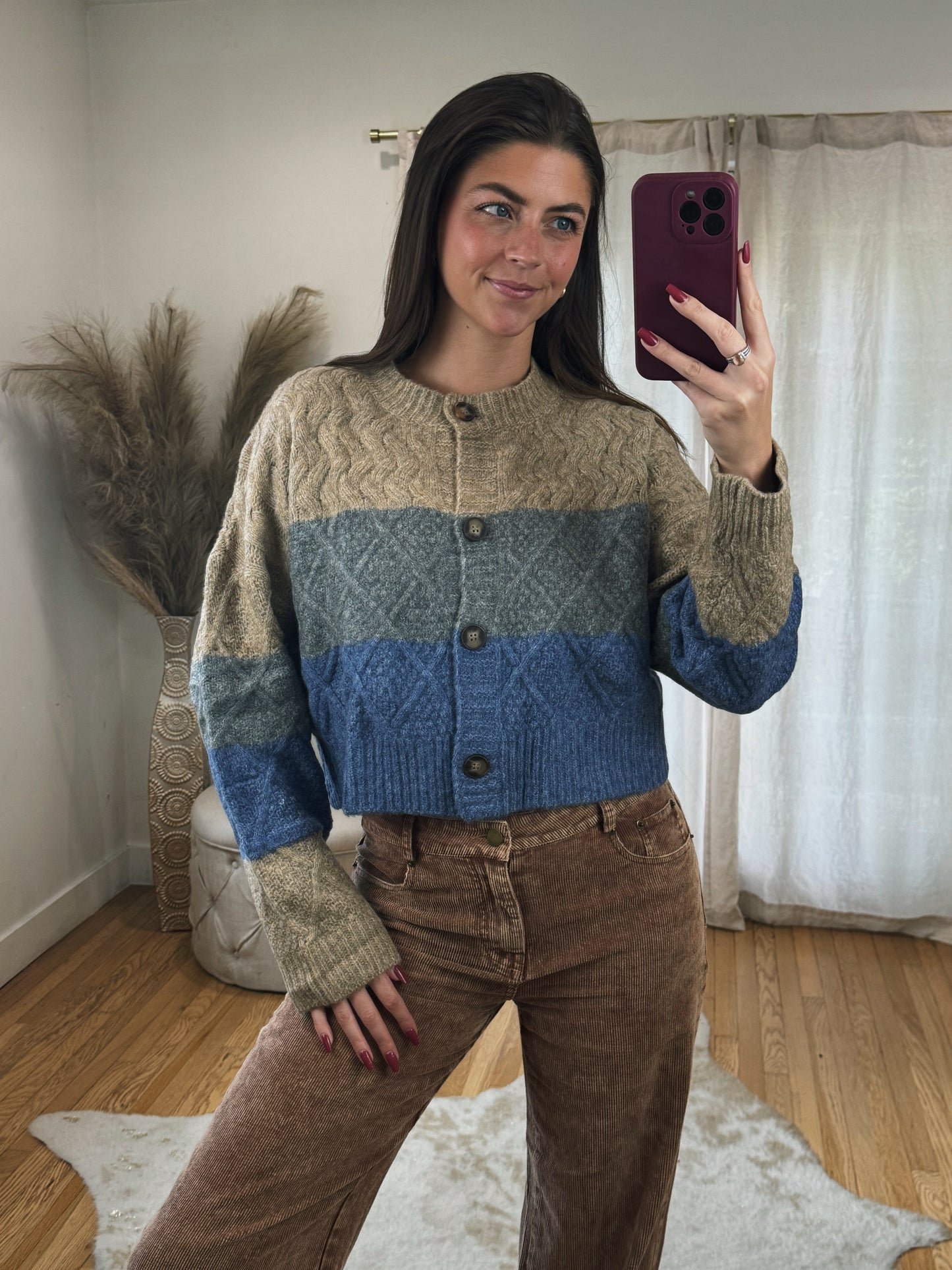 Blueberry Muffin Cardigan