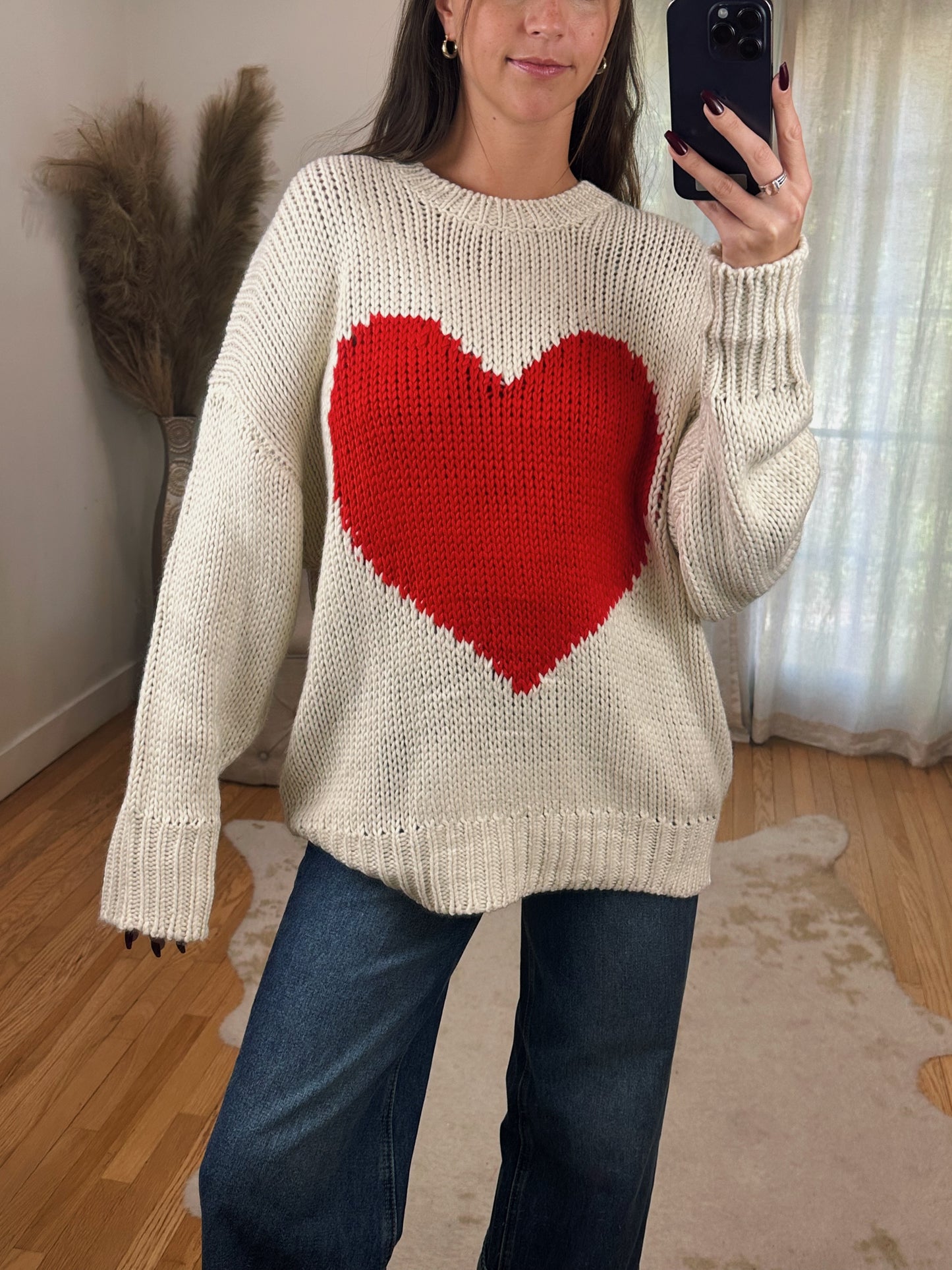 Big Heart Sweater