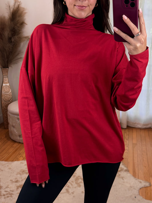 September Mock Neck