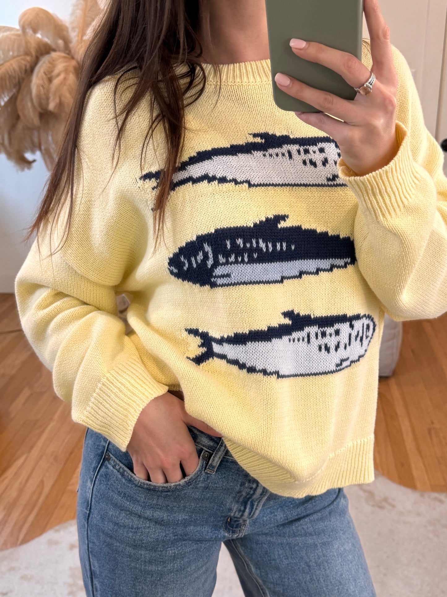 Amalfi Fish Sweater