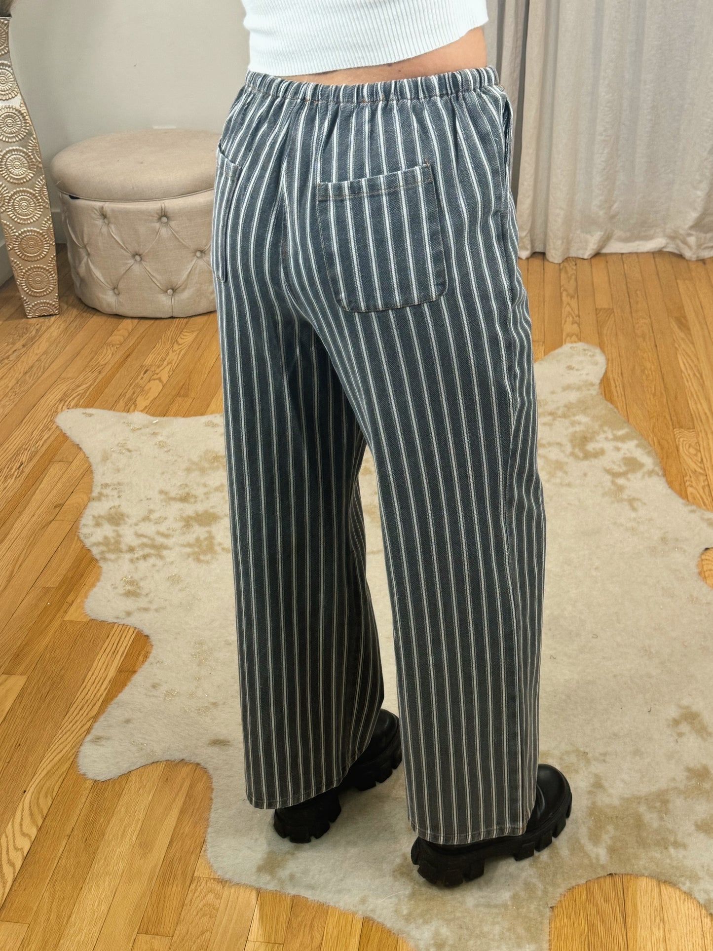 Pinstripe Fancy Pants