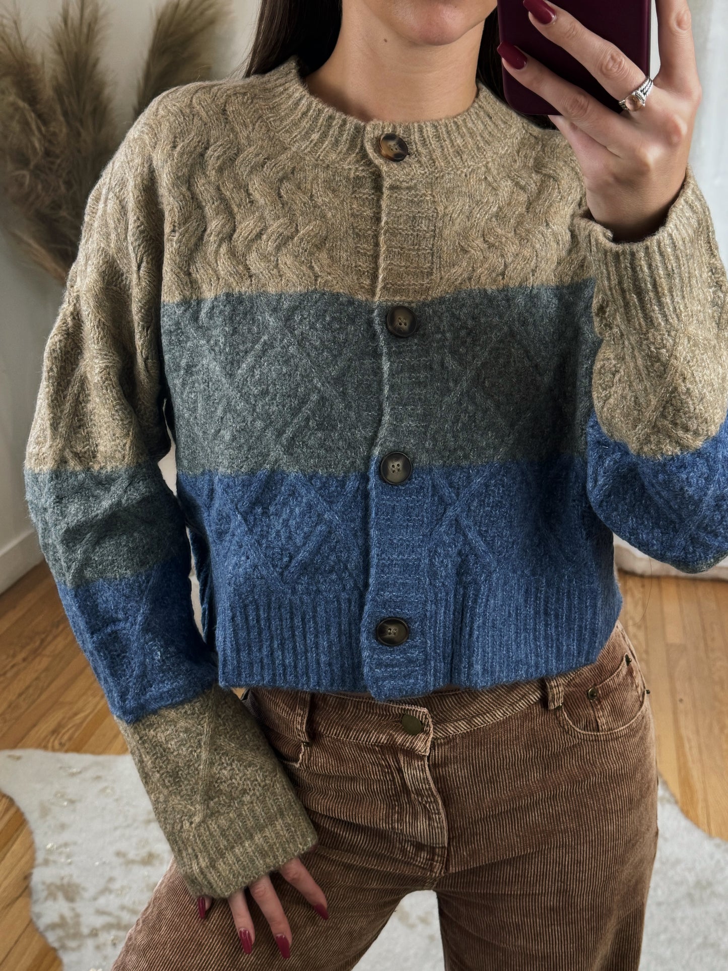 Blueberry Muffin Cardigan