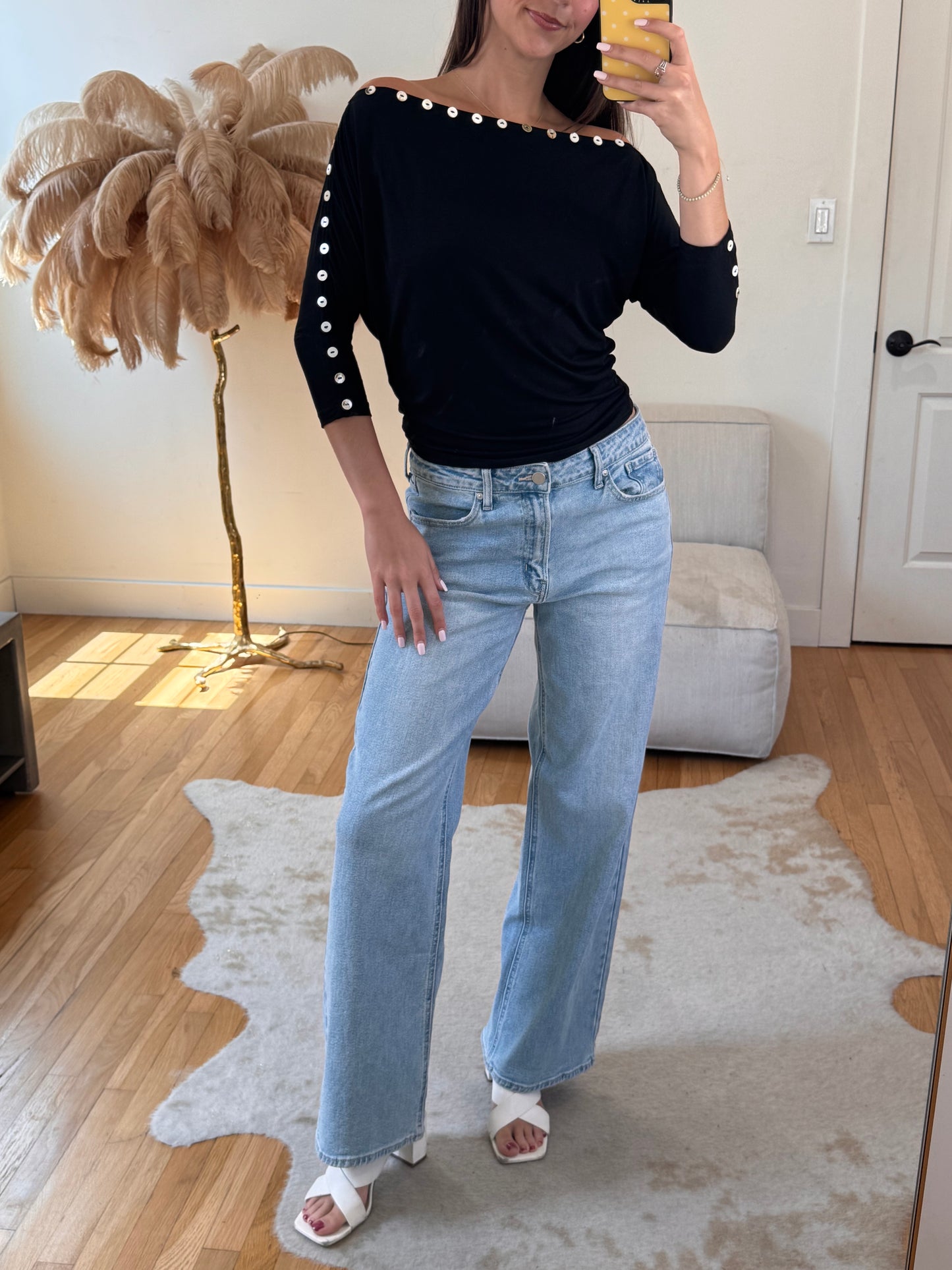 Cute as a Button Top