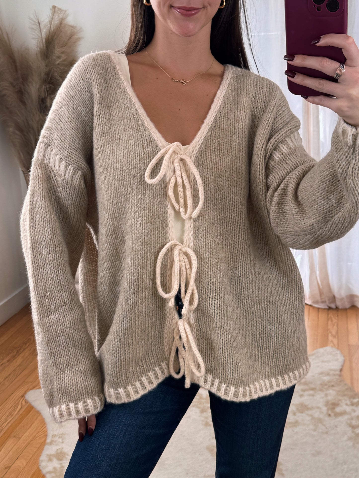 Cross My Heart Sweater