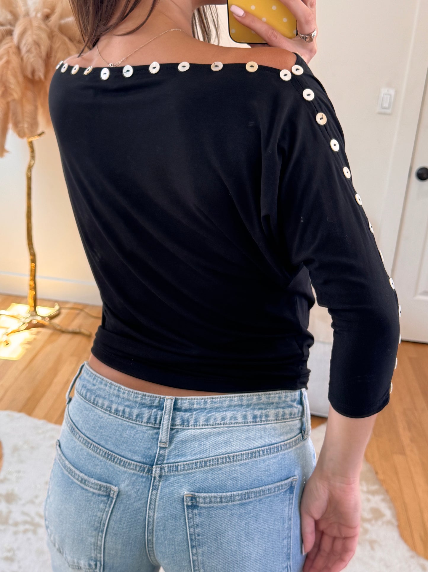 Cute as a Button Top