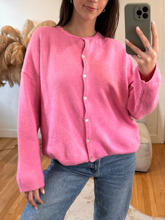 Bubblegum Cardigan