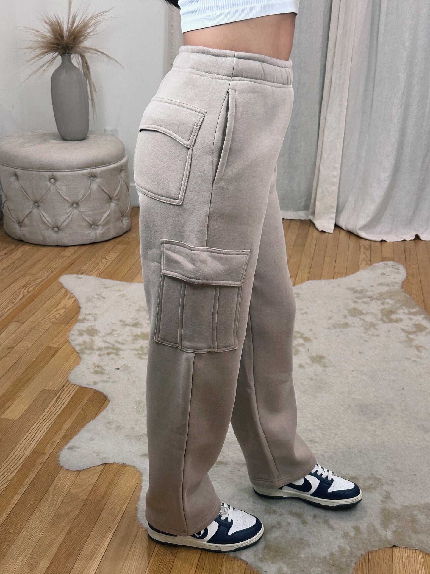 Comfort Cargos Fleece Lined Pants