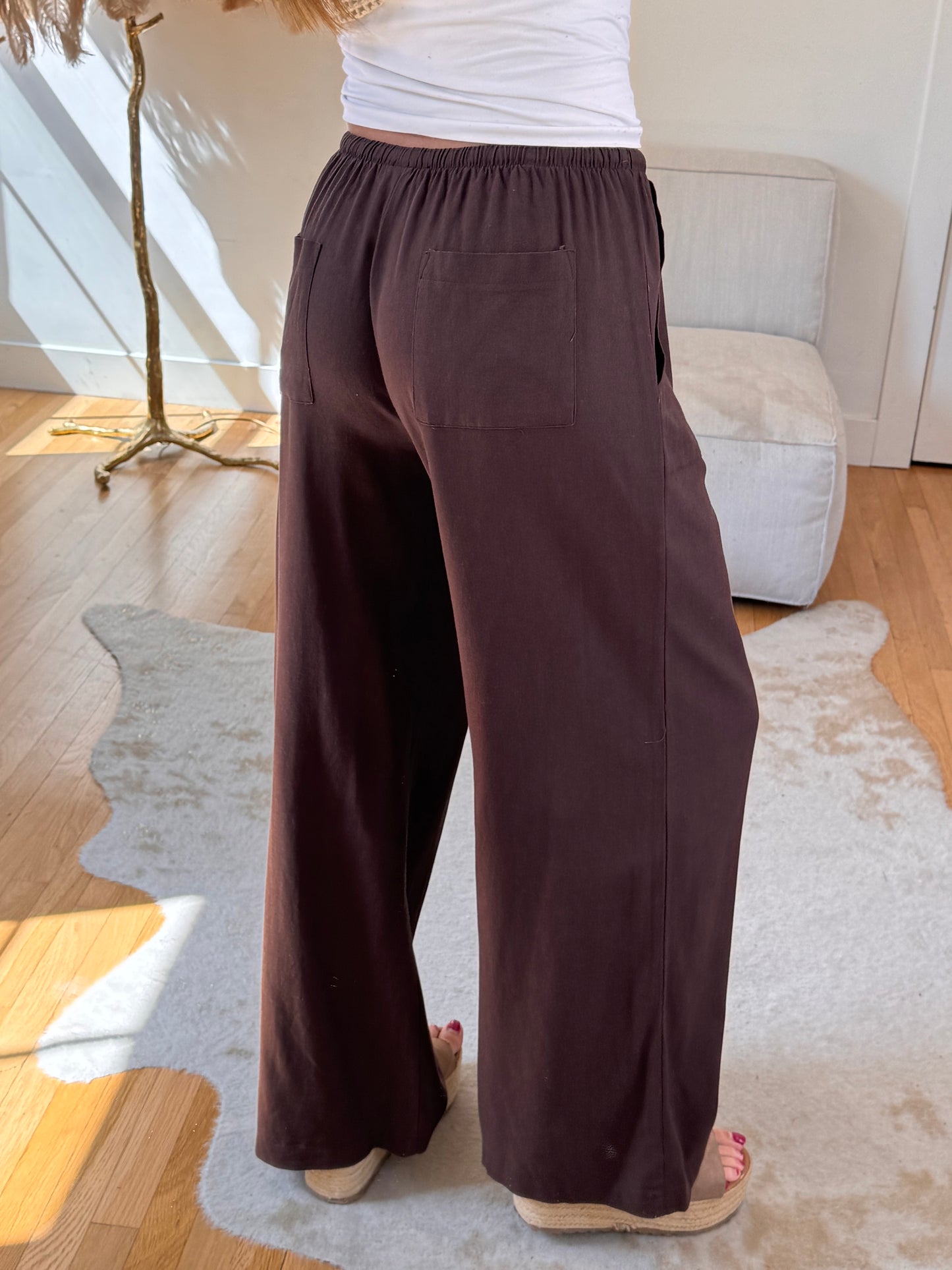 Coconut Linen Pants
