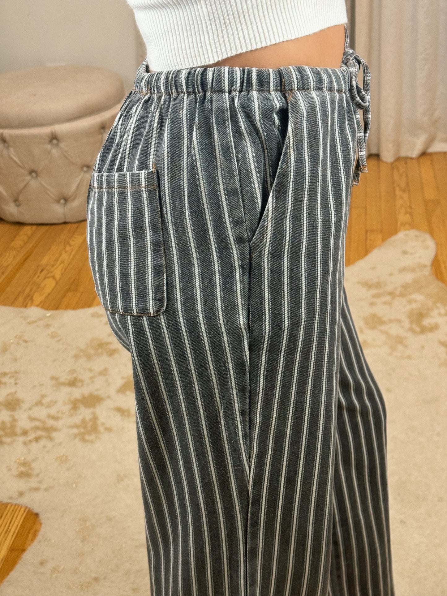 Pinstripe Fancy Pants