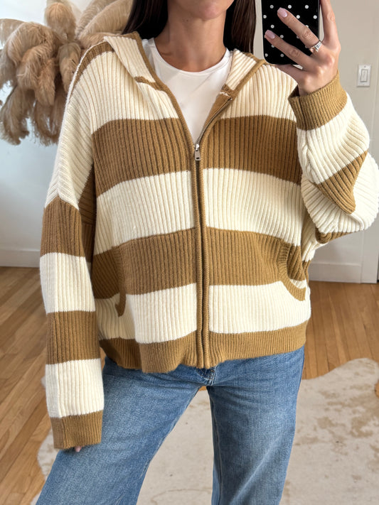 Butterscotch Zip Up