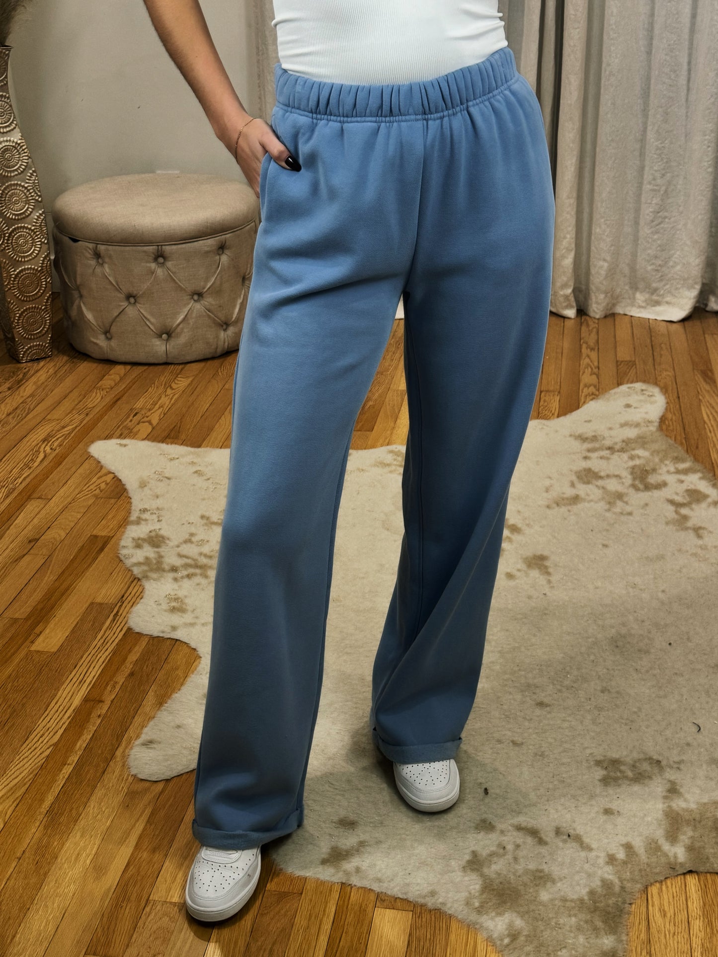 Comfort Wide Leg Sweatpants