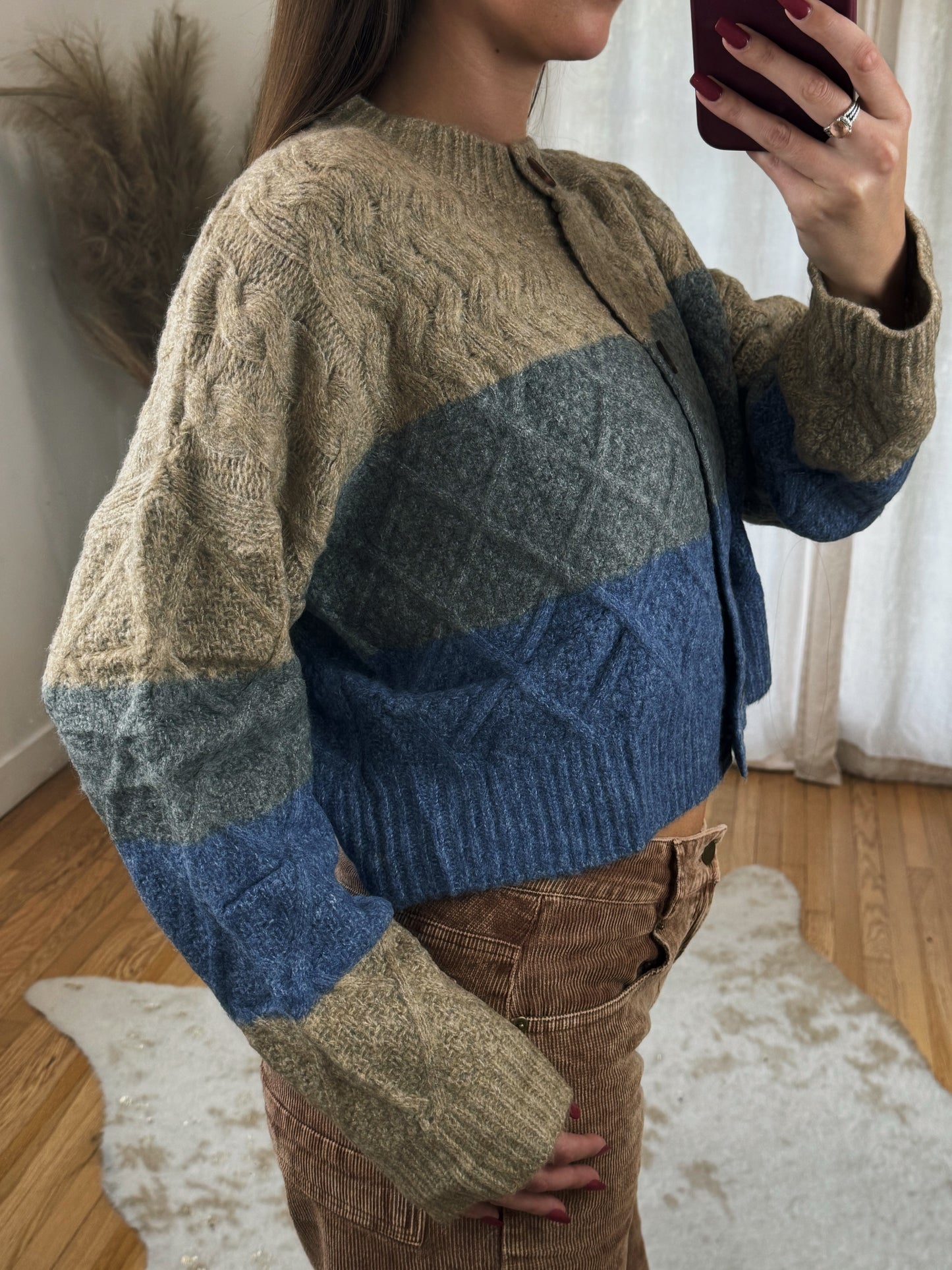 Blueberry Muffin Cardigan