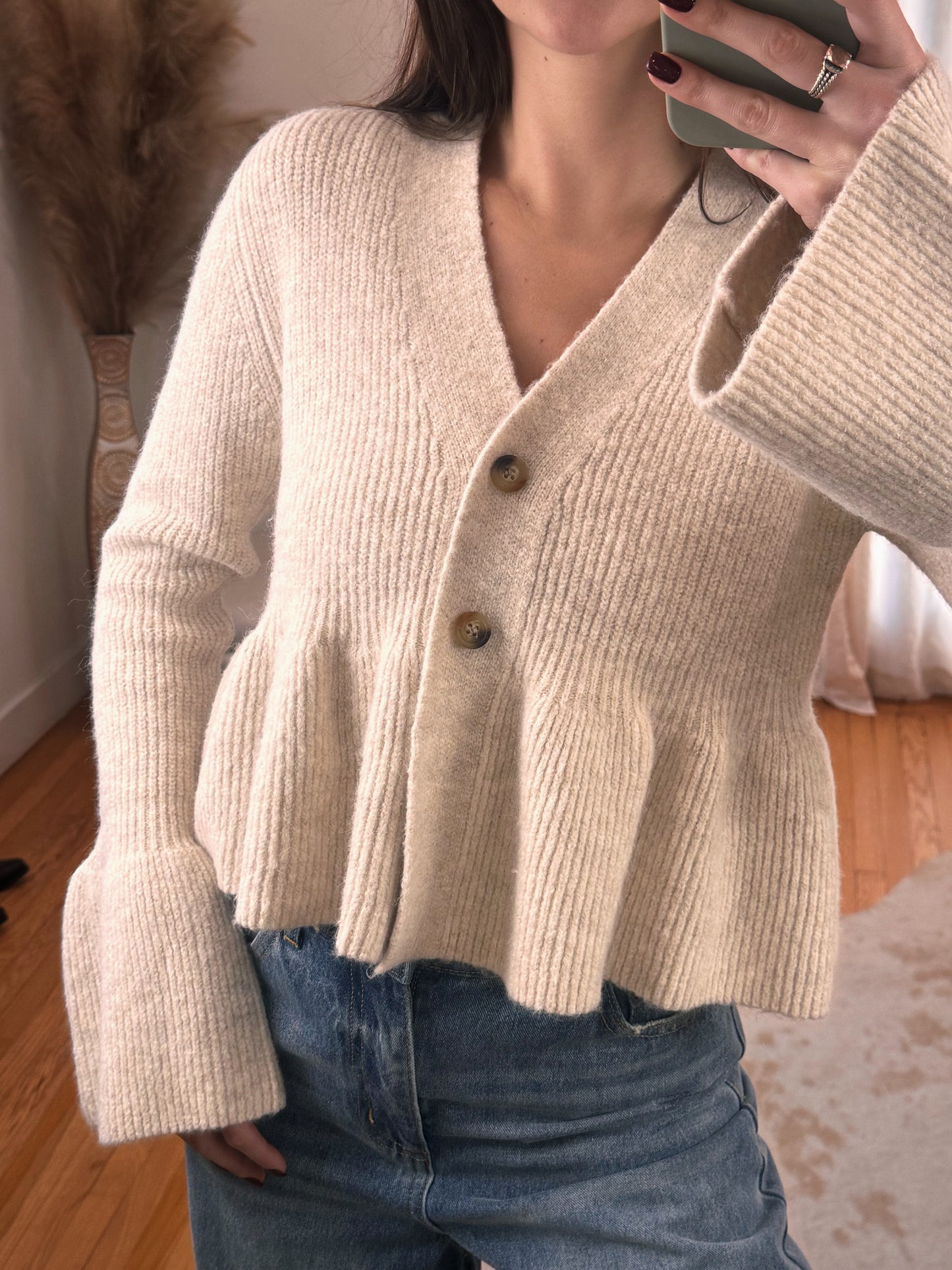 Toasty Peplum Sweater