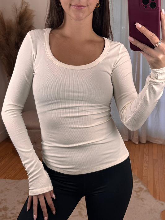Staple Scoop Neck