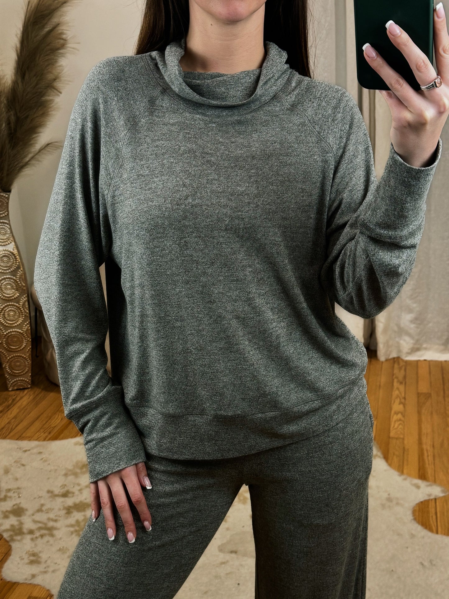 Comfy AF Mock Neck