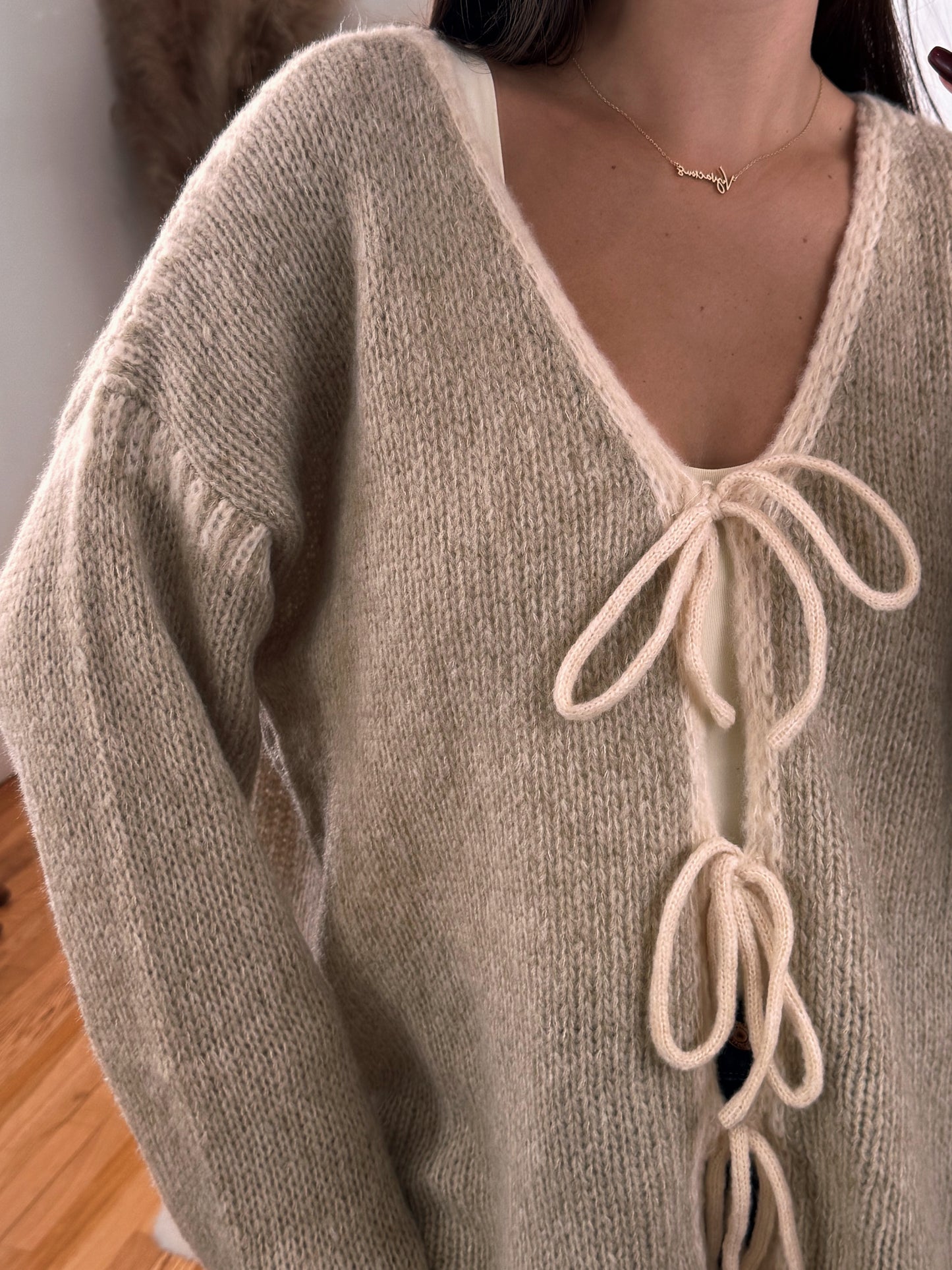 Cross My Heart Sweater
