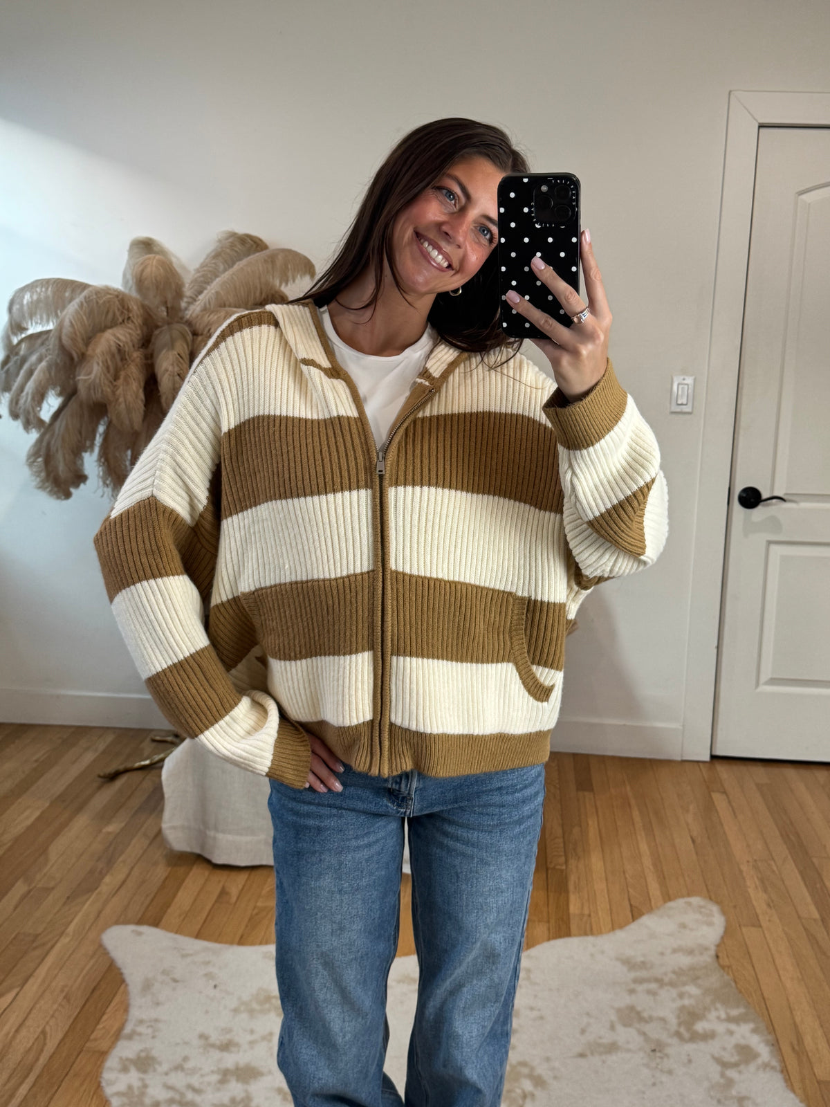 Butterscotch Zip Up