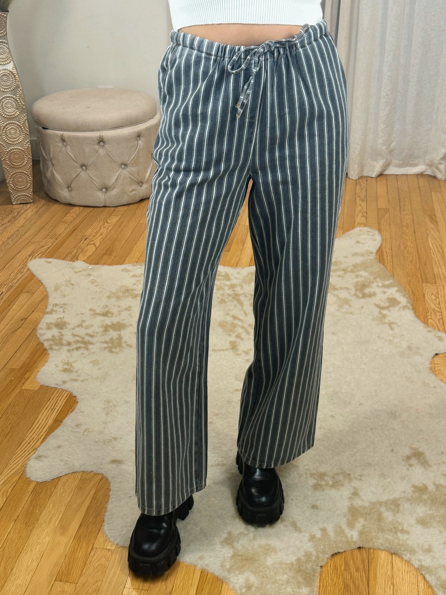 Pinstripe Fancy Pants