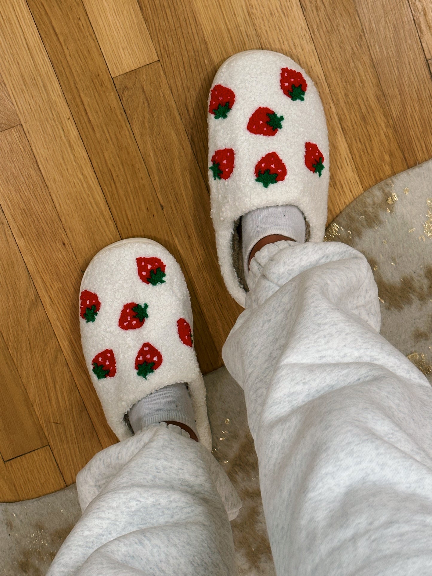Strawberry Slippers