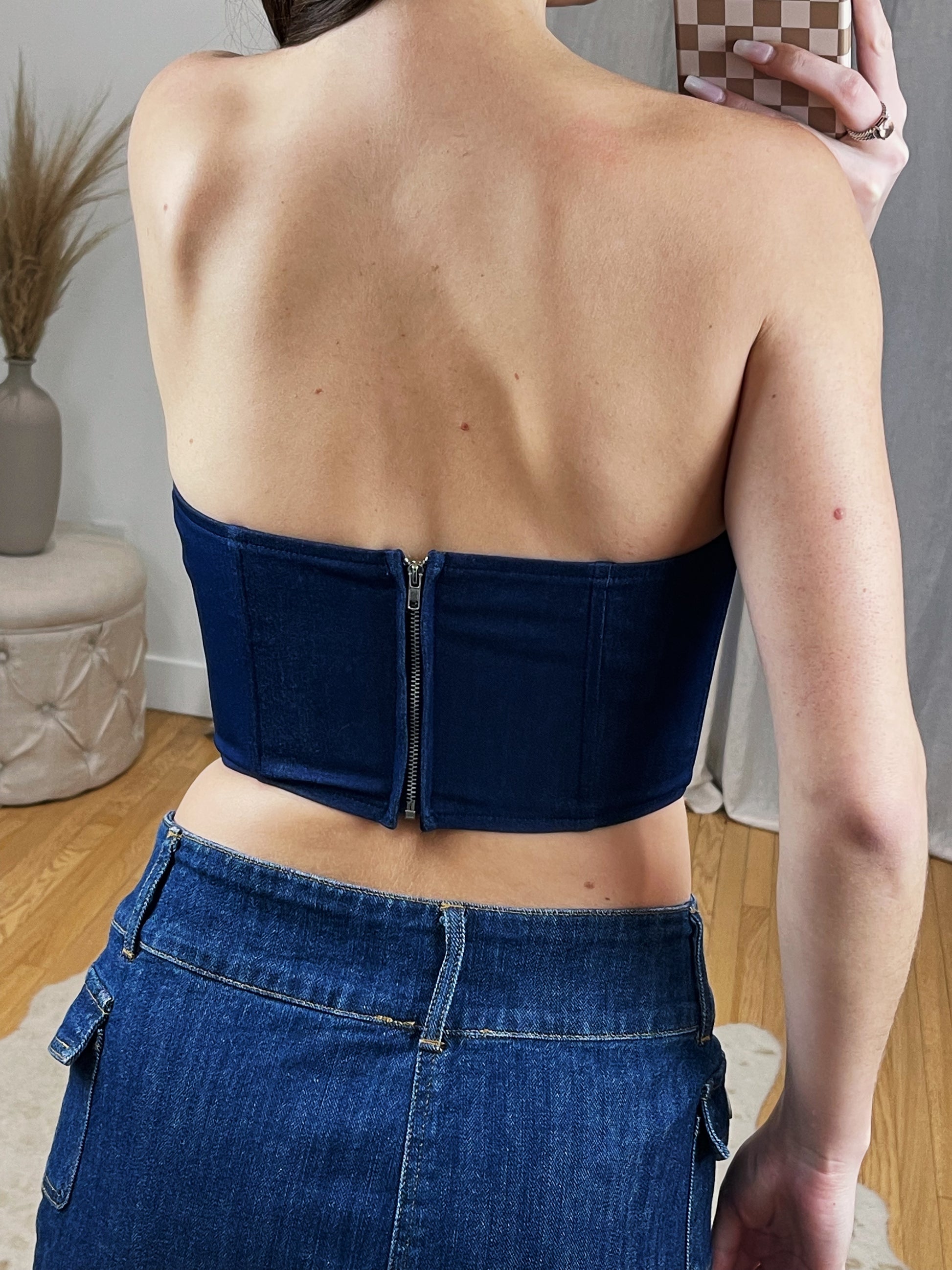Denim corset – GPLT