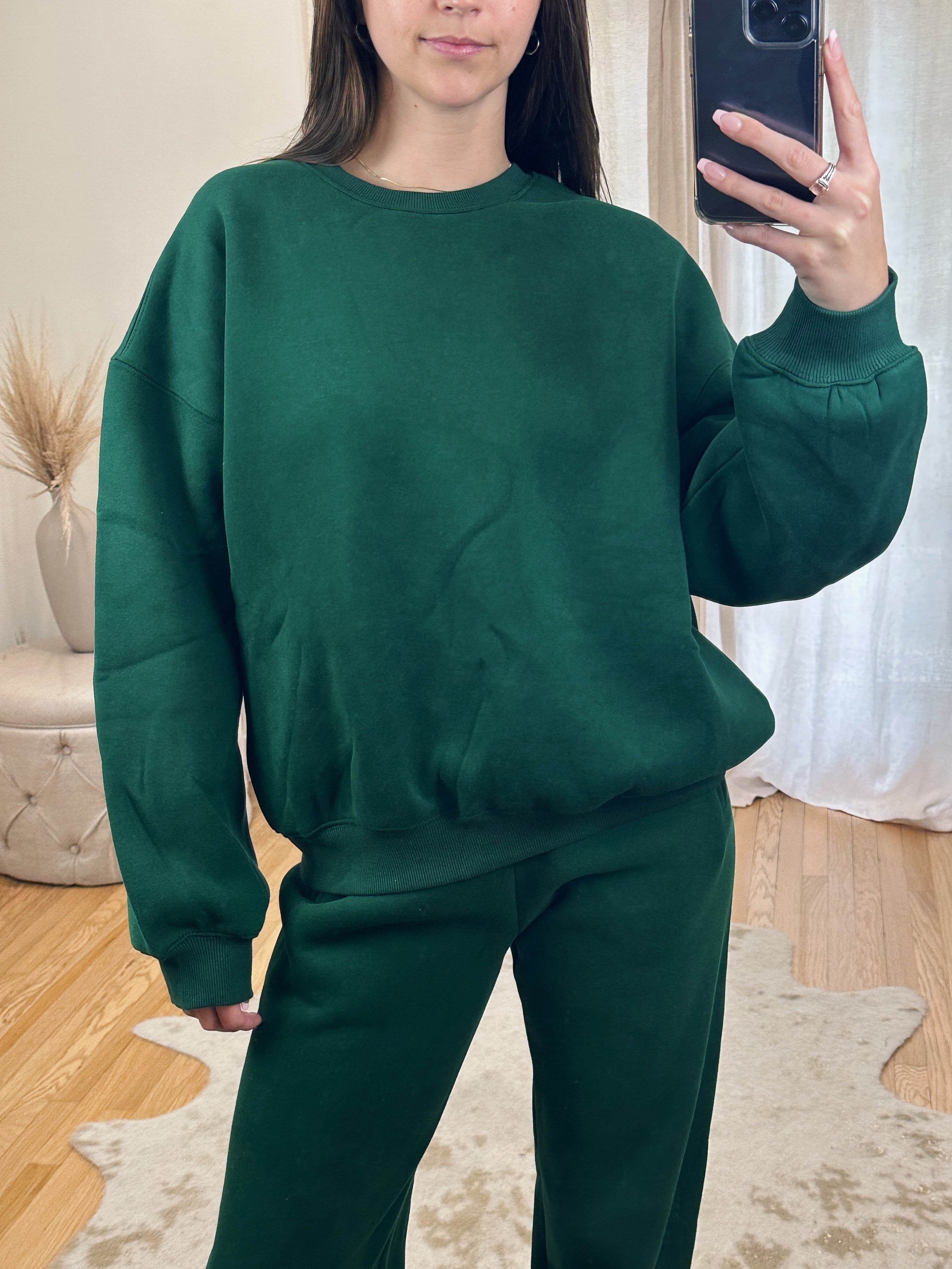 Lexi brushed oversized discount sweatshirt