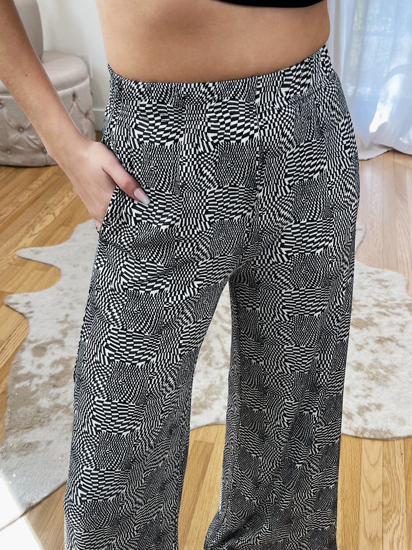 Optical Illusion Pants