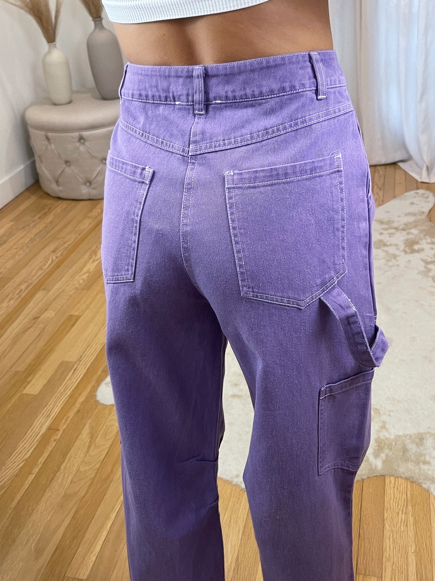 Grape Juice Cargo Pants