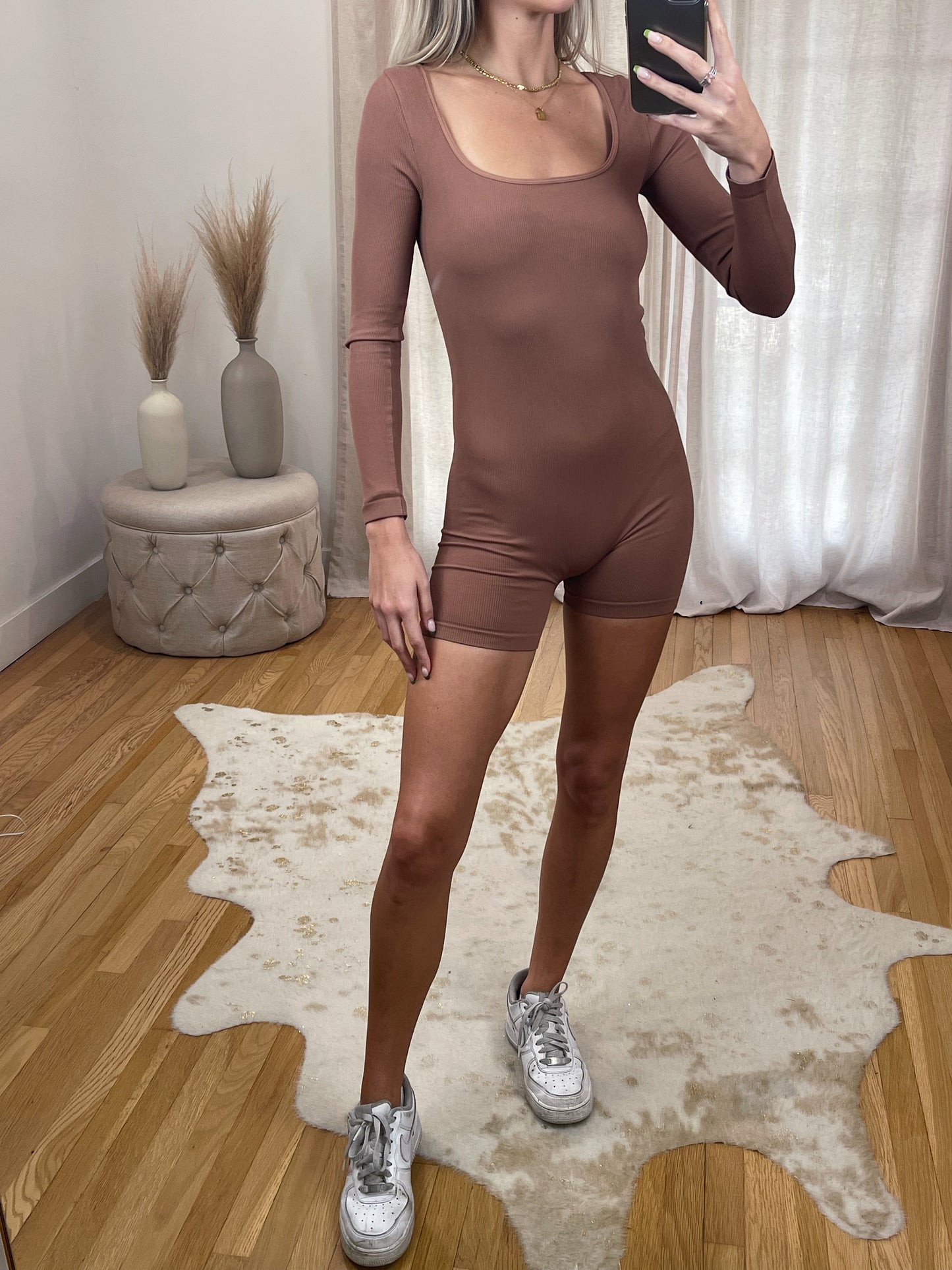 Box Neck Unitard